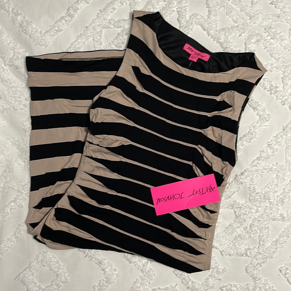 Betsey Johnson Ruched Bodycon Dress